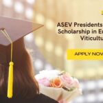 ASEV Presidents’ Award for Scholarship in Enology and Viticulture