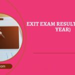 Exit Exam Result 2017 (Mid Year)