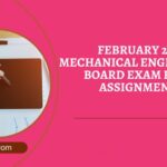 February 2025 Mechanical Engineering Board Exam Room Assignments