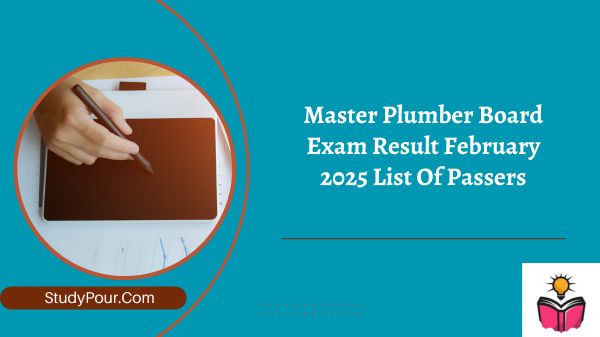 Master Plumber Board Exam Result February 2025 List Of Passers