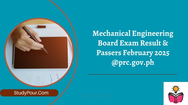 Mechanical Engineering Board Exam Result & Passers February 2025