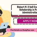 Robert M. O’dell Endowed Scholarship in Public Administration