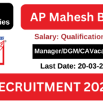 AP Mahesh Bank Various Post Recruitment 2025