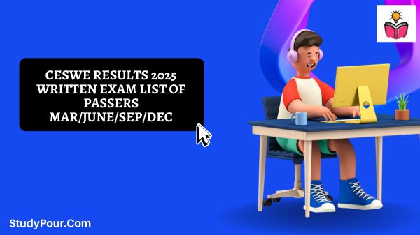 CESWE Results 2025 Written Exam List