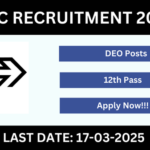 DTC DEO Recruitment 2025