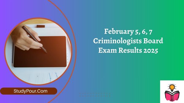 February 5, 6, 7 Criminologists Board Exam Results 2025