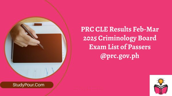 PRC CLE Results Feb-Mar 2025 Criminology Board Exam