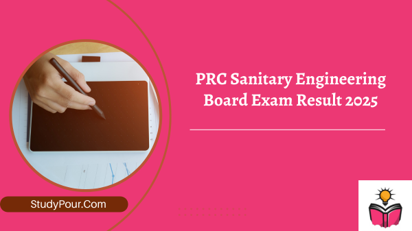 PRC Sanitary Engineering Board Exam Result 2025