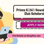 Prince Kūhiō Hawaiian Civic Club Scholarship