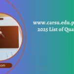 www.carsu.edu.ph Result 2025 List of Qualifiers