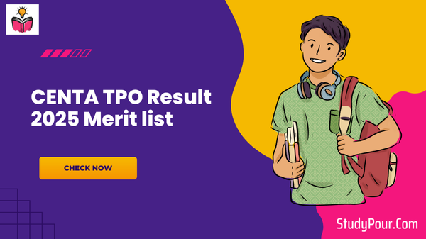CENTA TPO Result 2025 Merit list