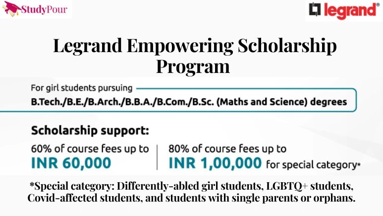 Legrand Empowering Scholarship Program