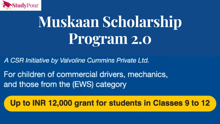 Muskaan Scholarship Program 2.0