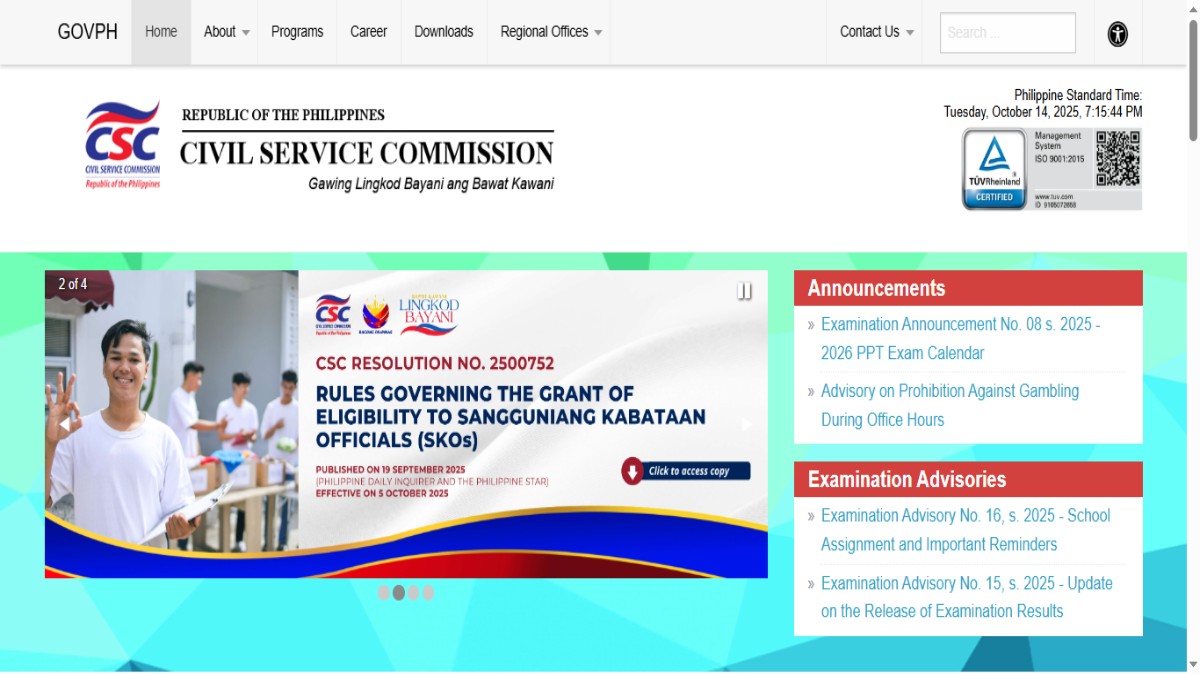 CSE Passers List 2025 Region 1-12