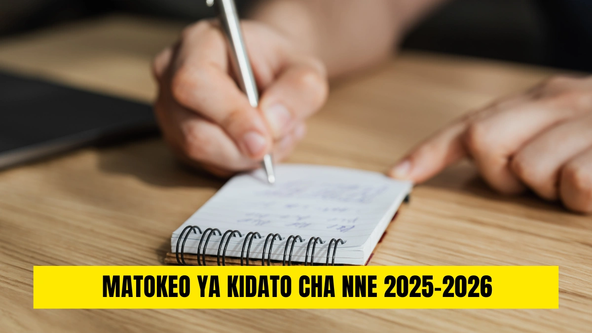 Matokeo Ya Kidato Cha Nne 2025-2026